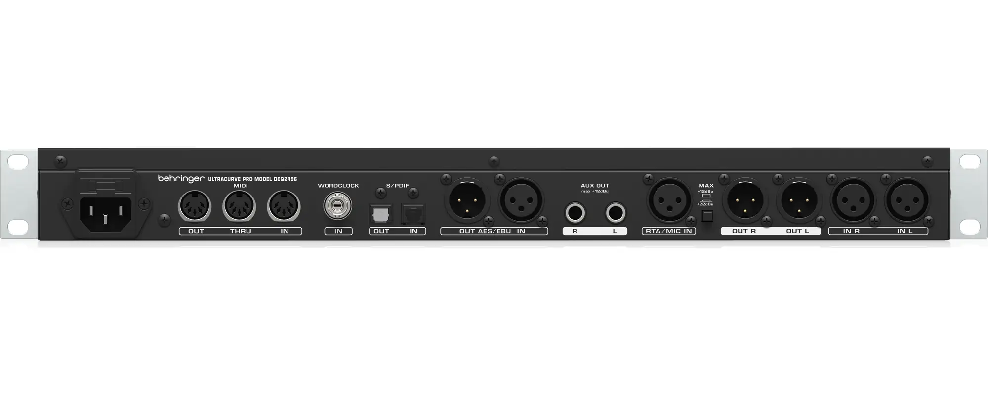 Behringer DEQ2496 Ultracurve Pro — Цифровой звуковой процессор